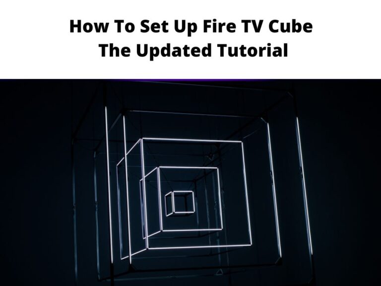 How To Set Up Fire TV Cube
