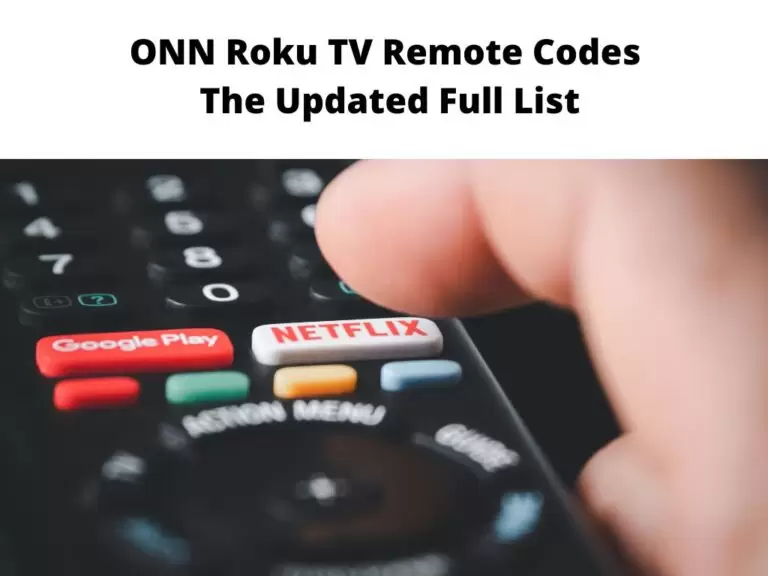 ONN Roku TV Remote Codes