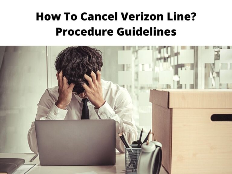 How To Cancel Verizon Line