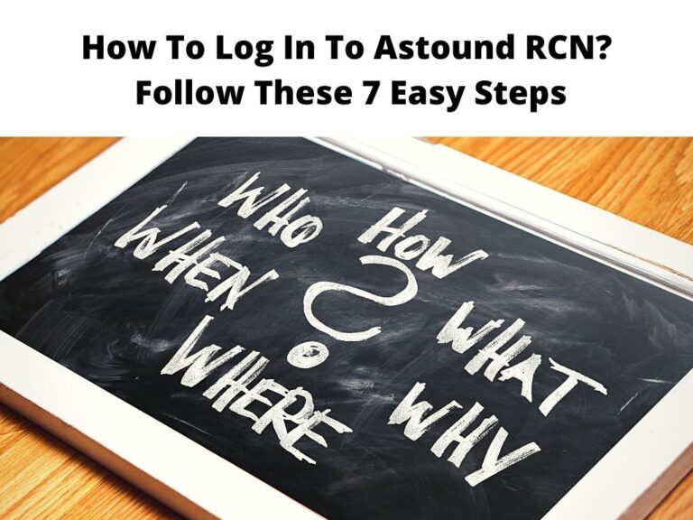 How To Log In To Astound RCN