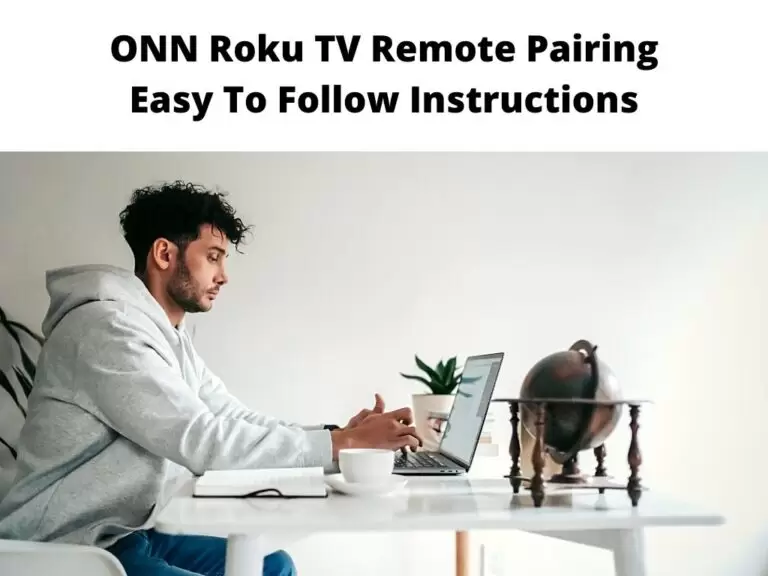 ONN Roku TV Remote Pairing