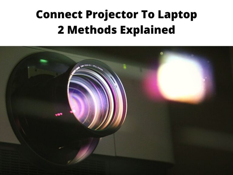 Connect Projector To Laptop
