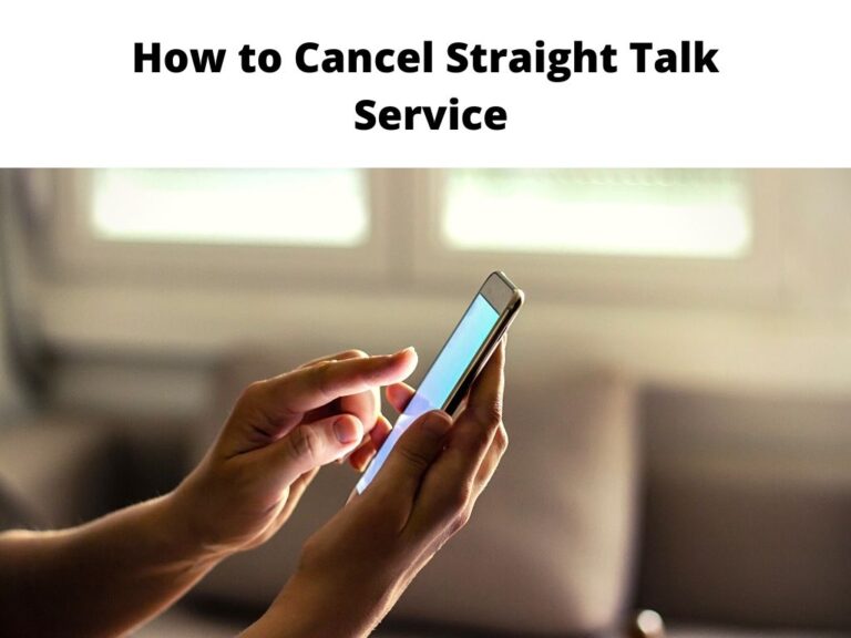 How to Cancel Straight Talk Service