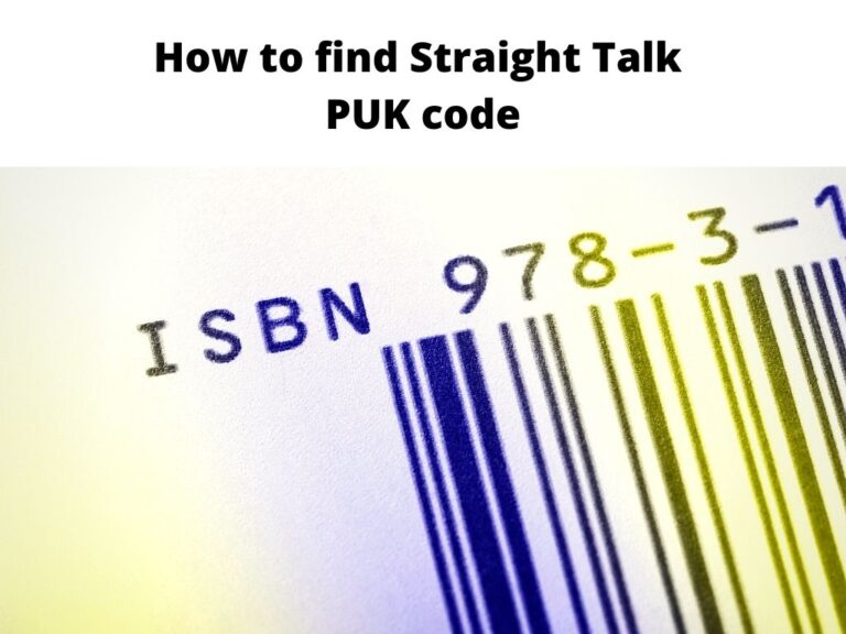 How to find Straight Talk PUK code