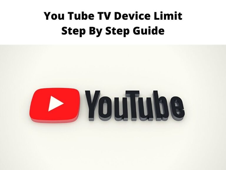 You Tube TV Device Limit