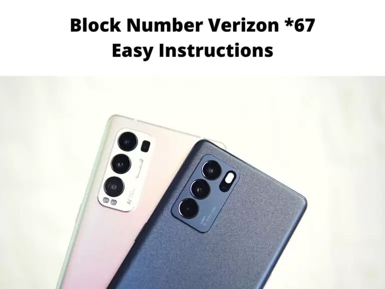 Block Number Verizon 67