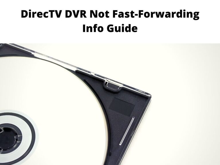 DirecTV DVR Not Fast-Forwarding