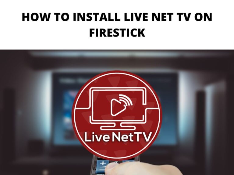 how to install live net tv on firestick