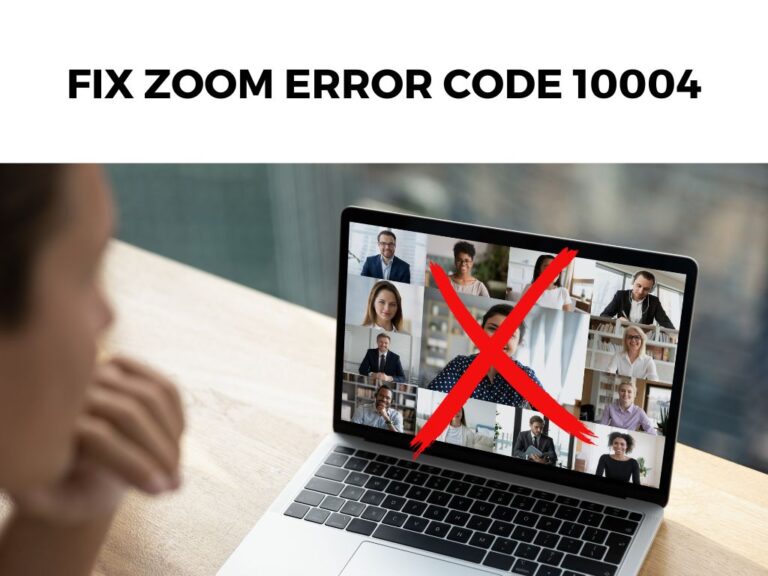 Fix zoom error code 10004