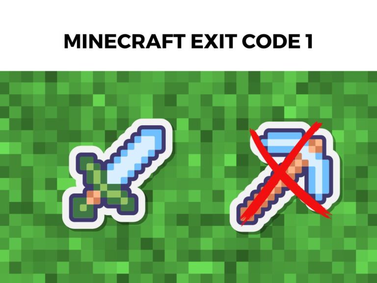 minecraft exit code 1