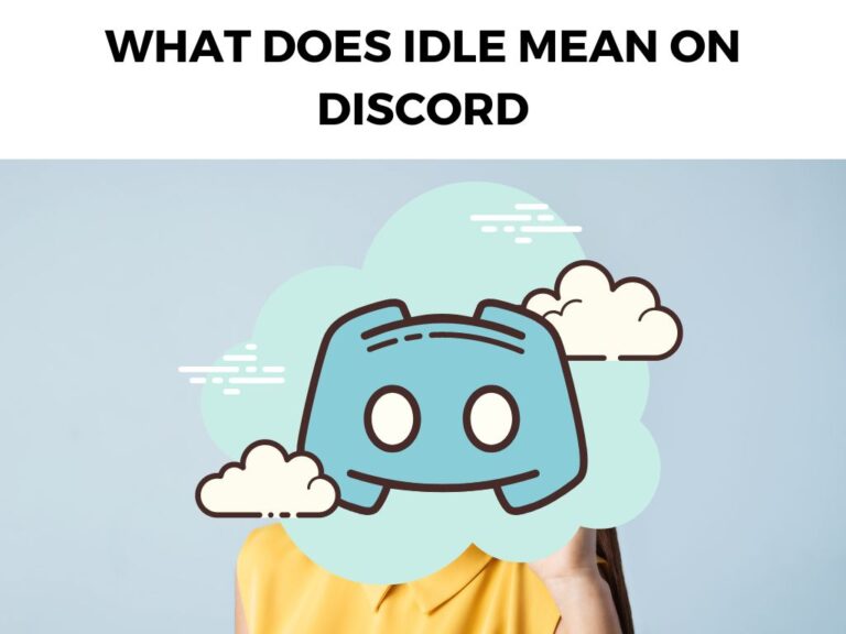what does idle mean on discord