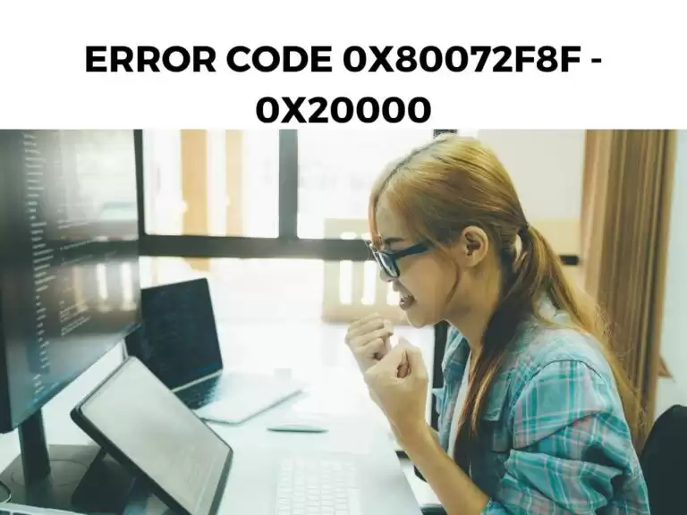 Error Code 0x80072f8f - 0x20000