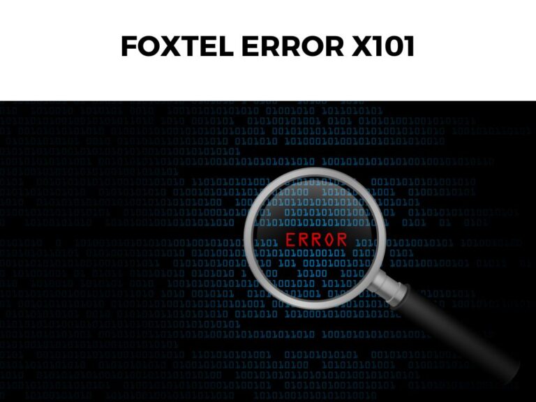 Foxtel Error X101