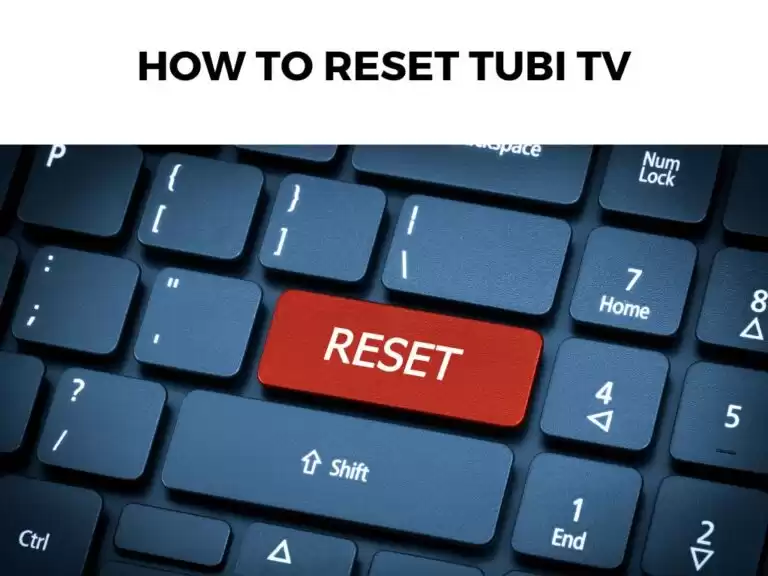How To Reset Tubi TV