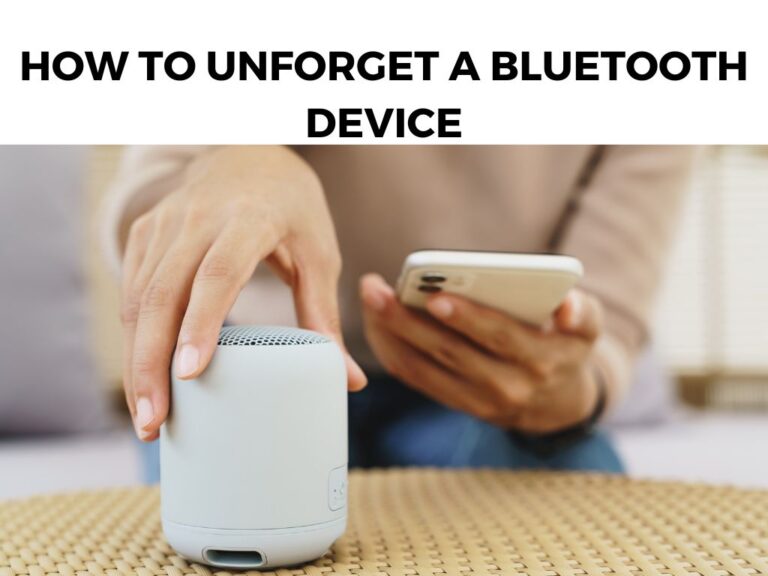How To Unforget a Bluetooth Device (1)