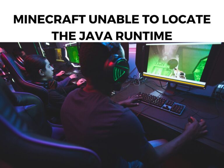 Minecraft Unable To Locate the Java Runtime