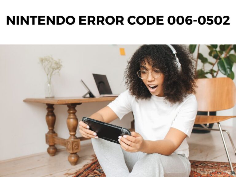Nintendo Error Code 006-0502