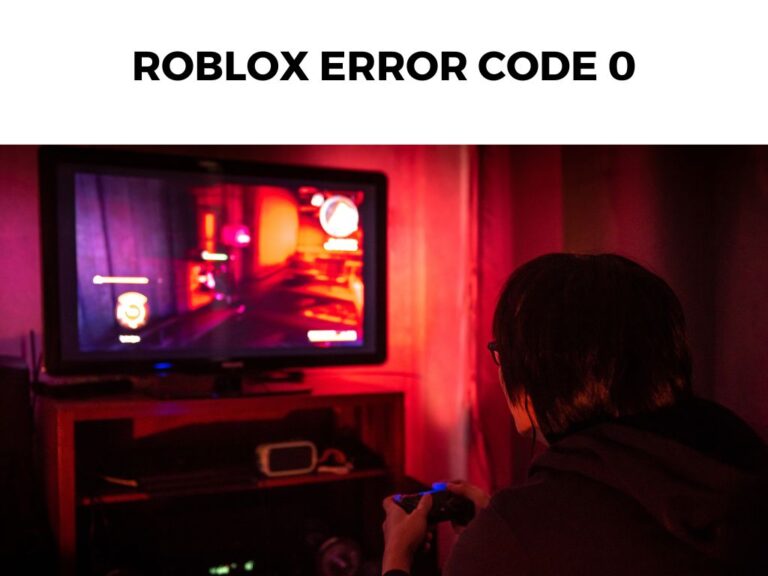 Roblox Error Code 0