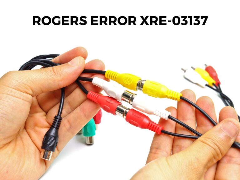 Rogers Error XRE-03137