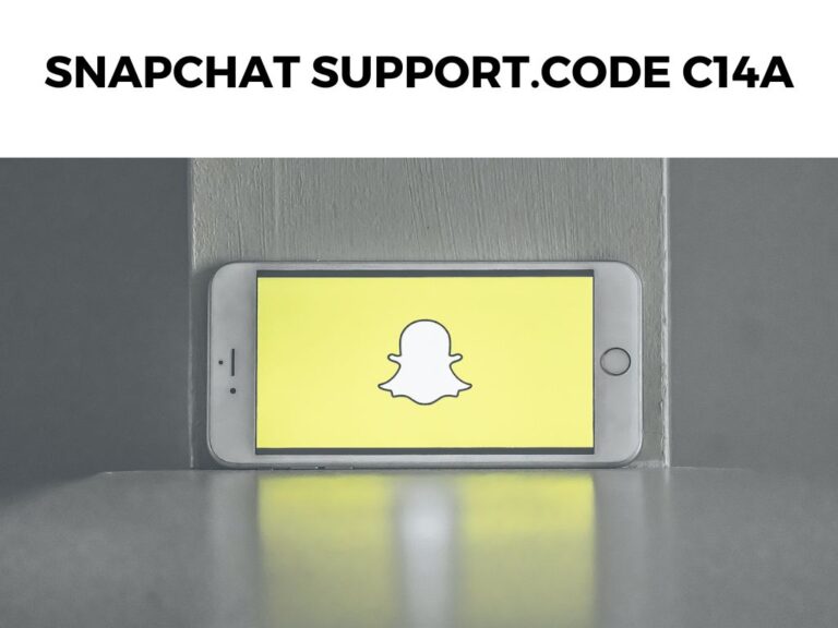 Snapchat Support.Code C14A
