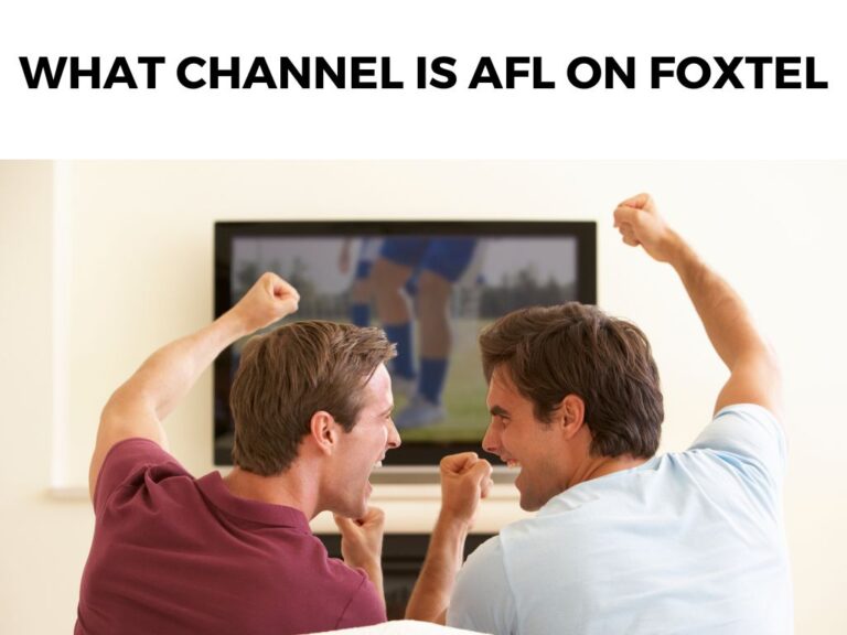 What Channel Is AFL On Foxtel