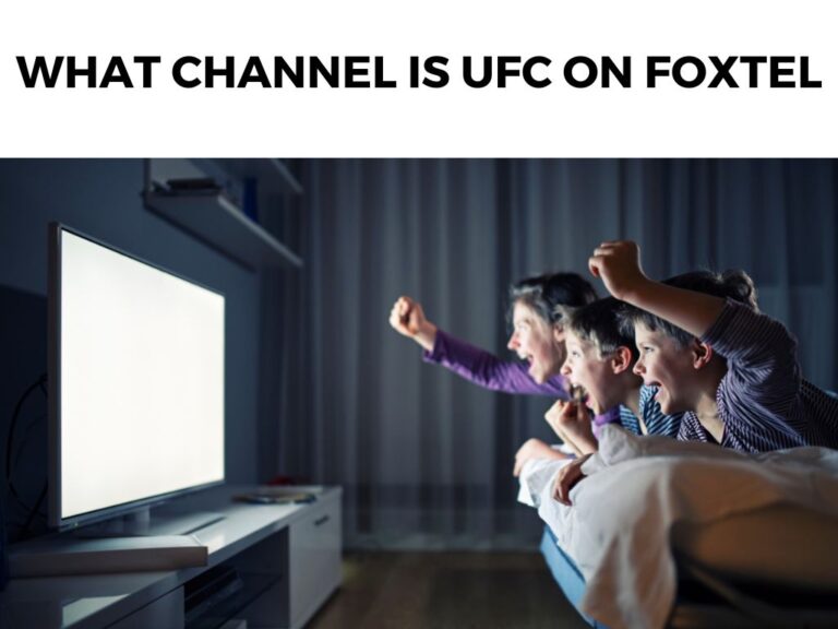 What Channel Is UFC On Foxtel