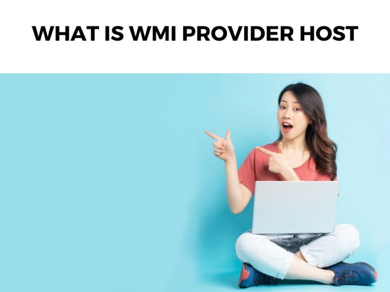 What Is WMI Provider Host