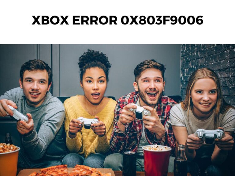 Xbox Error 0x803f9006