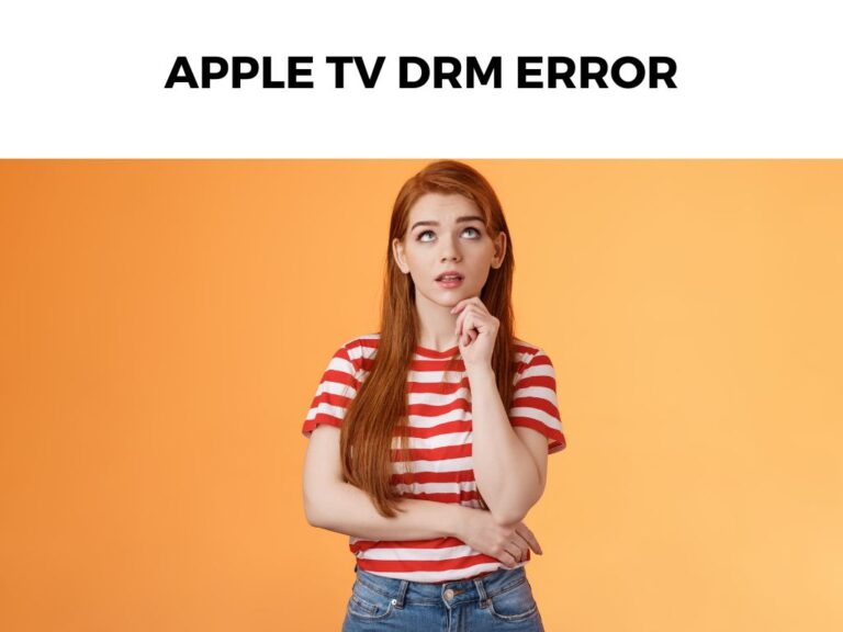 Apple TV DRM Error