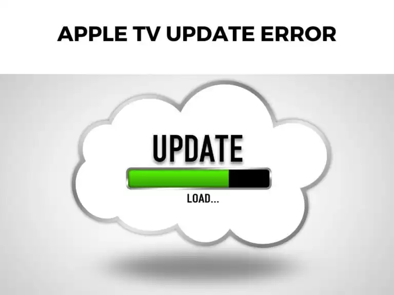 Apple TV Update Error