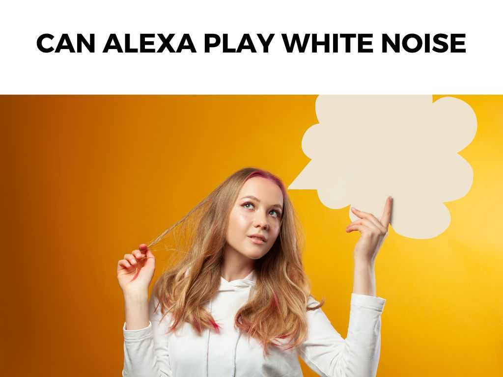 Can Alexa Play White Noise