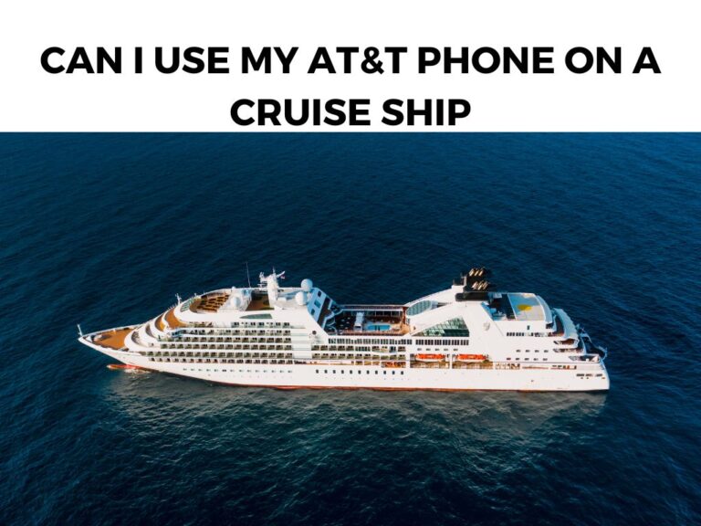 Can I Use My AT&T Phone on a Cruise Ship