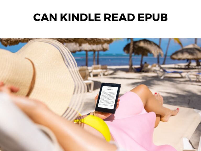 Can Kindle Read EPUB