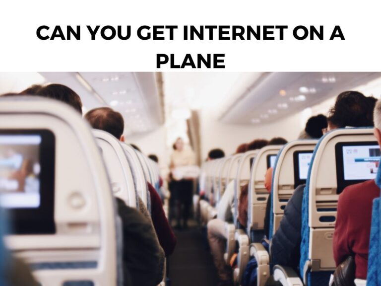 Can You Get Internet On a Plane