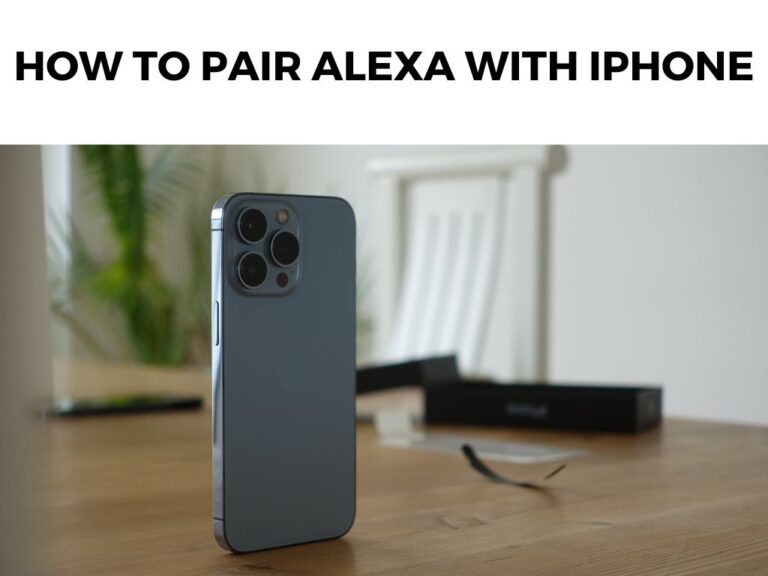 How To Pair Alexa With iPhone