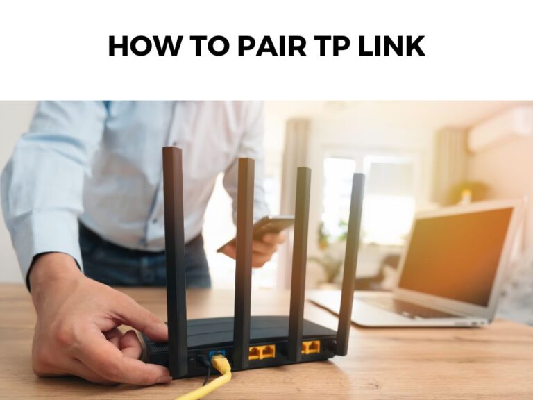 How To Pair TP Link