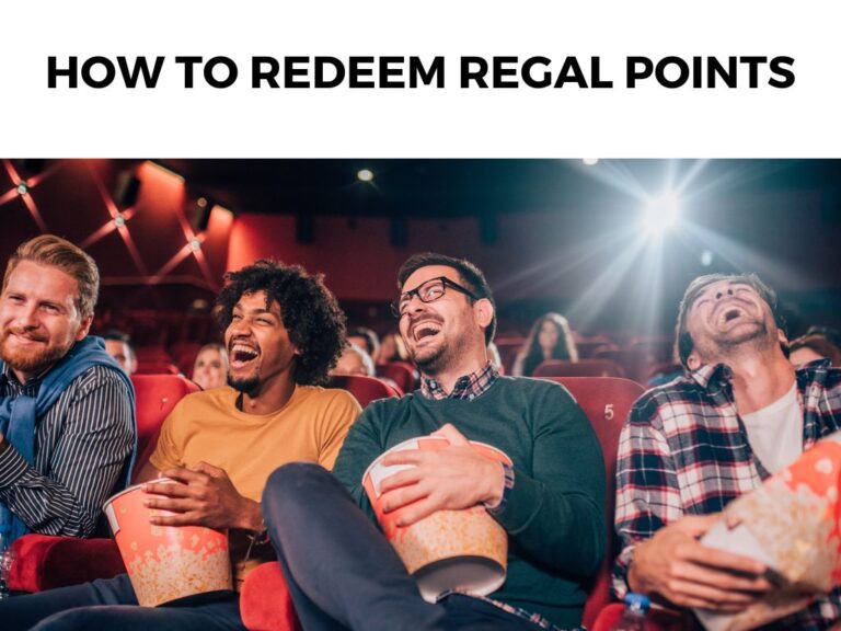 How To Redeem Regal Points