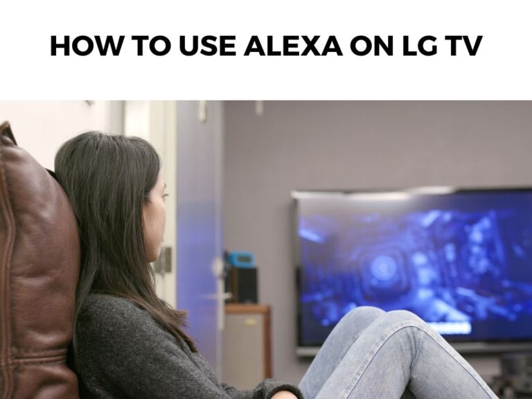 How To Use Alexa On LG TV