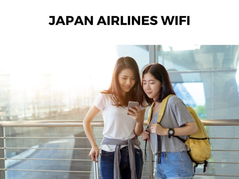Japan Airlines Wifi
