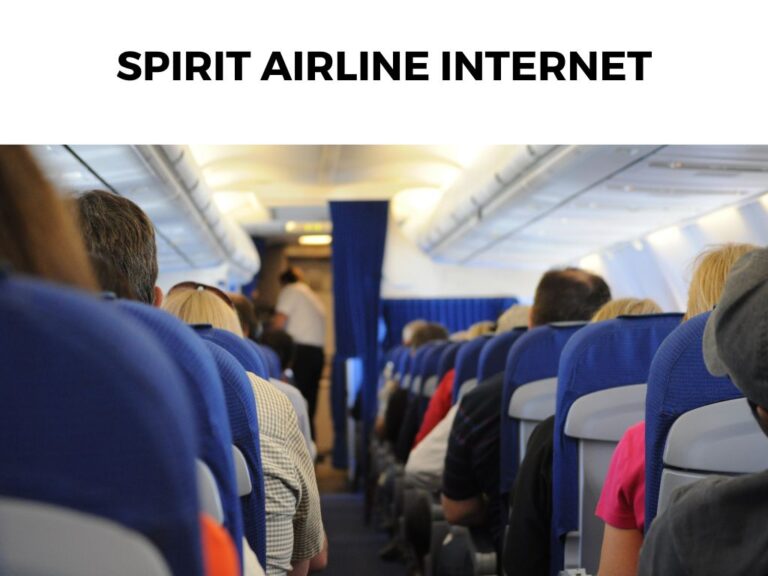 Spirit Airline Internet