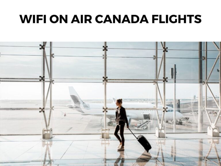 Wifi On Air Canada Flights