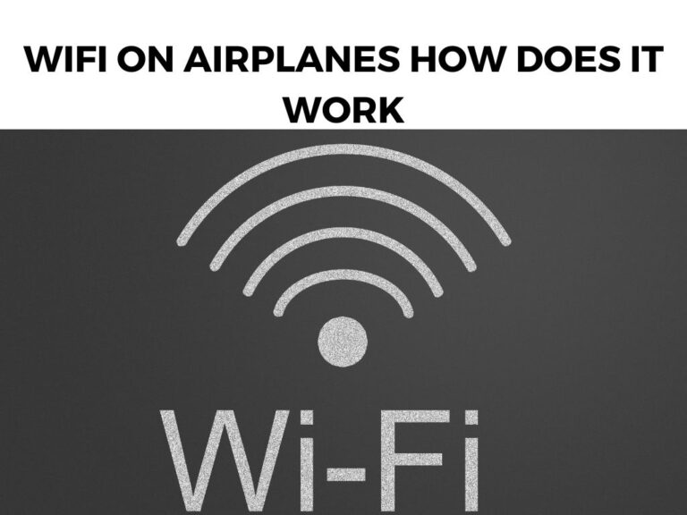 Wifi On Airplanes How Does It Work