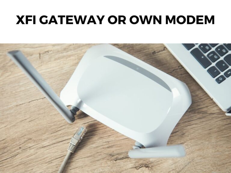 xFi Gateway or Own Modem