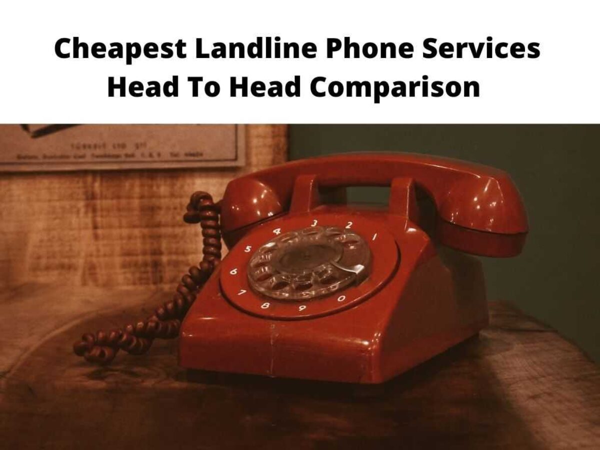 least expensive landline phone service for seniors